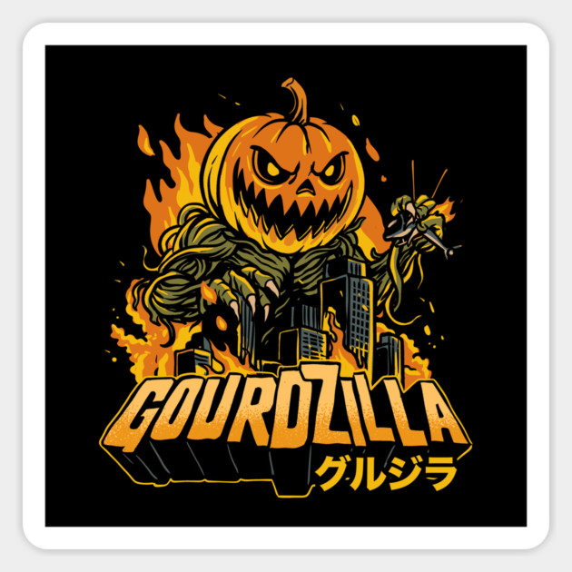 Gourdzilla Magnet by GoshWow®