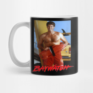 Baywatch Hoff David Hasselhoff Hasselhoff Liebhabe - jatery #4467 Mug