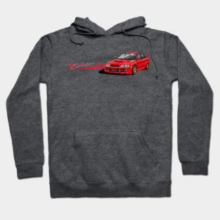Mitsubishi Lancer evolution JDM car Hoodie