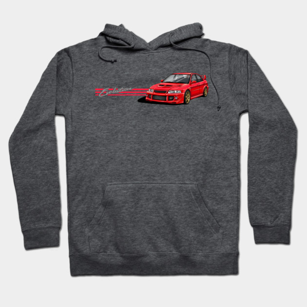 Mitsubishi Lancer evolution JDM car Hoodie by monsalveautos