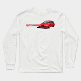 Mitsubishi Lancer evolution JDM car Long Sleeve T-Shirt