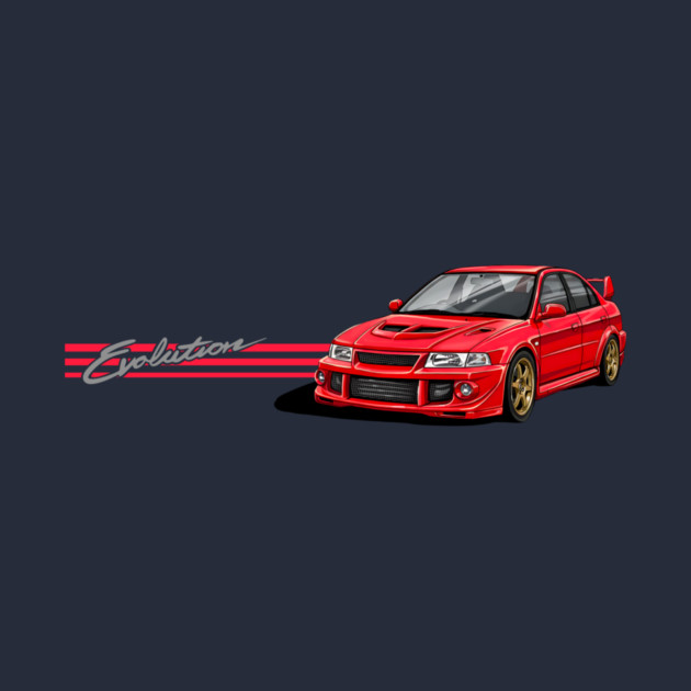 Mitsubishi Lancer evolution JDM car by monsalveautos