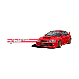Mitsubishi Lancer evolution JDM car T-Shirt