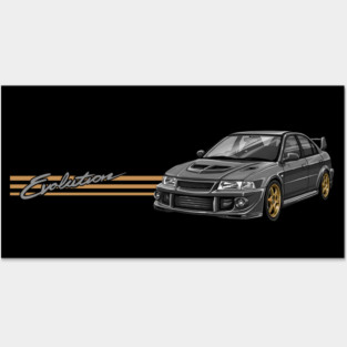 JDM legend mitsubishi lancer evolution Posters and Art