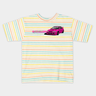 mitsubishi evo classic car Kids T-Shirt