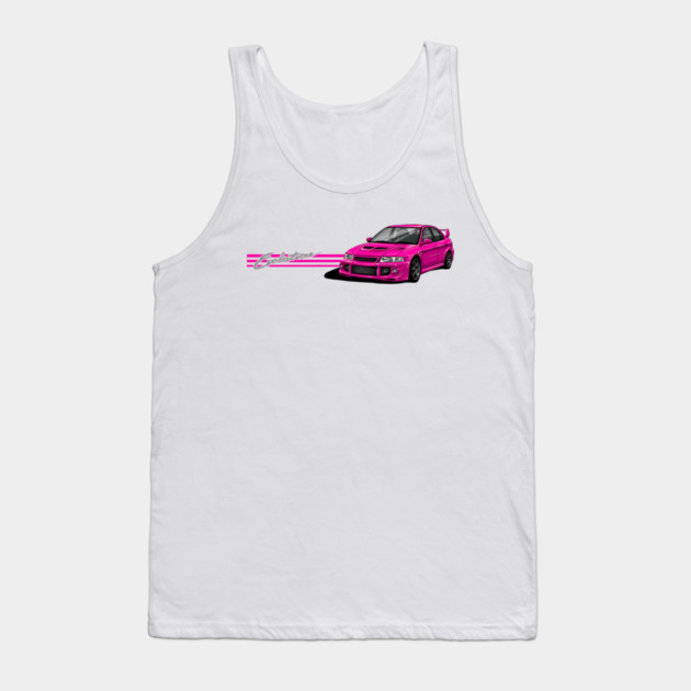 mitsubishi evo classic car Tank Top by monsalveautos