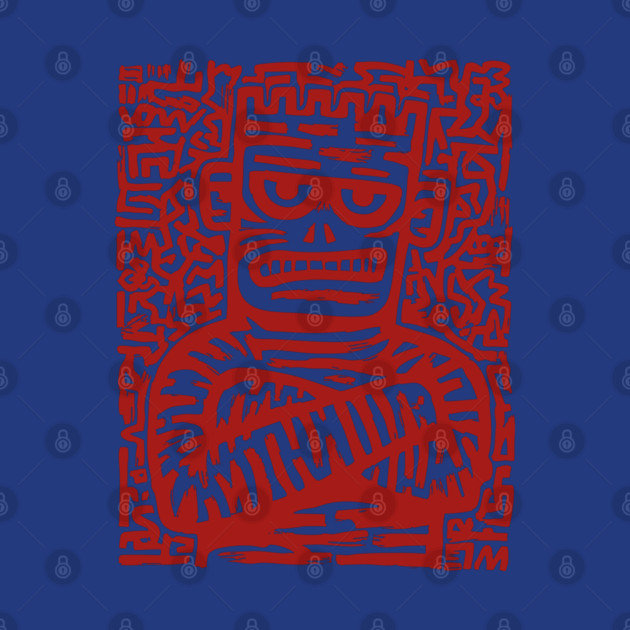 Spooky Cute Frankenstein Monster Art for Kids Halloween Gift by TuncGK