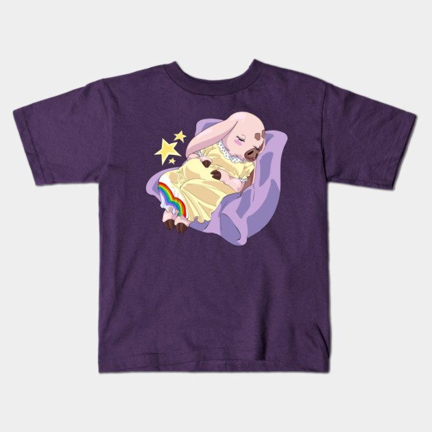 Bed Time Kids T-Shirt by Rappig Crossing