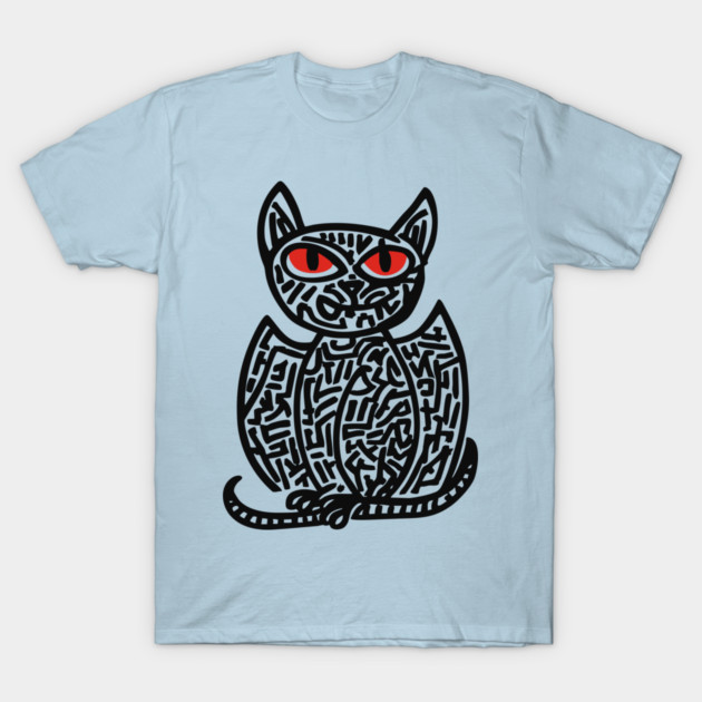 Fantasy Owl Cat Creature for Imaginative Kids Room Decor T-Shirt by TuncGK