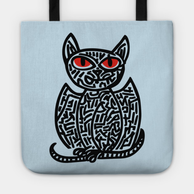 Fantasy Owl Cat Creature for Imaginative Kids Room Decor Tote by TuncGK