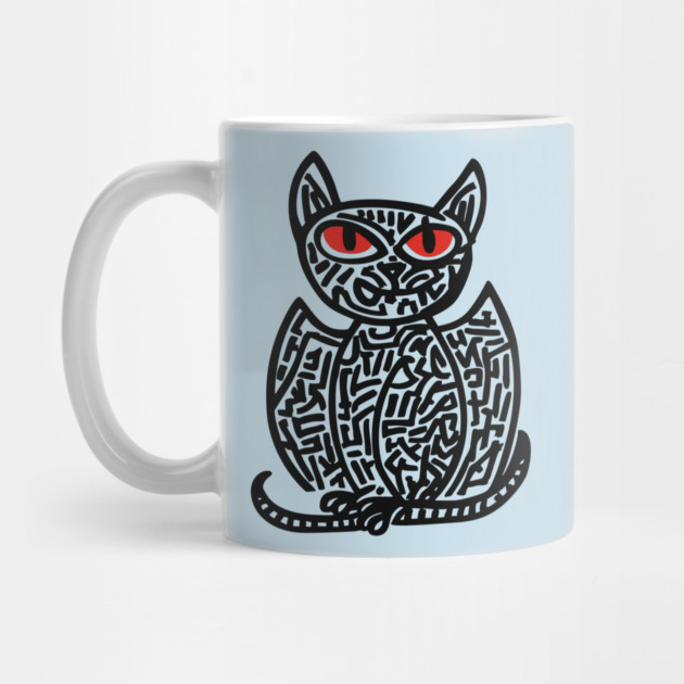 Fantasy Owl Cat Creature for Imaginative Kids Room Decor by TuncGK