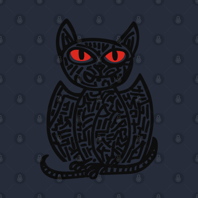 Fantasy Owl Cat Creature for Imaginative Kids Room Decor by TuncGK