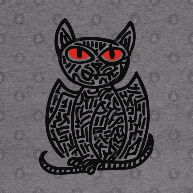 Fantasy Owl Cat Creature for Imaginative Kids Room Decor by TuncGK