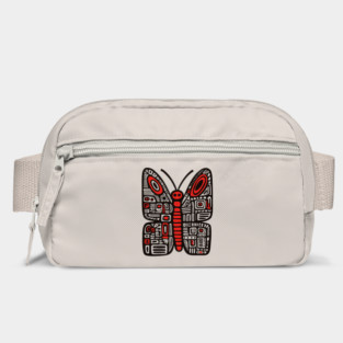 Geometric Folk Art Butterfly for Nature Loving Kids Bag