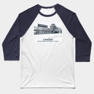 Gander - Newfoundland and Labrador Baseball T-Shirt