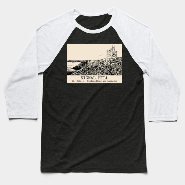 Signal Hill - St. John's NL Baseball T-Shirt by Lakeric