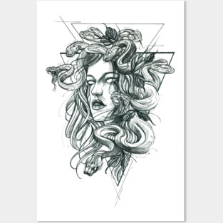Medusa Posters and Art