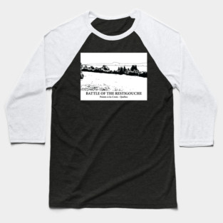 Battle of the Restigouche - Pointe-à-la-Croix QC Baseball T-Shirt