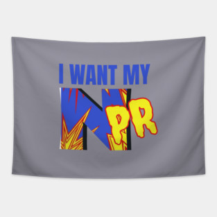 I Want My NPR Tapestry