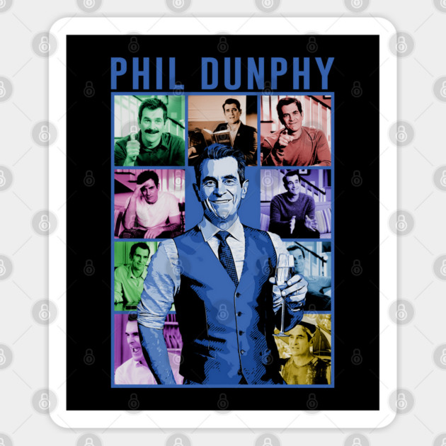 Iconic Collage Collection // Phil Dunphy Sticker by Tv Moments