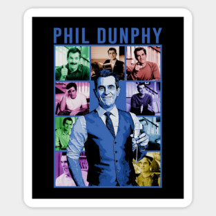 Iconic Collage Collection // Phil Dunphy Magnet