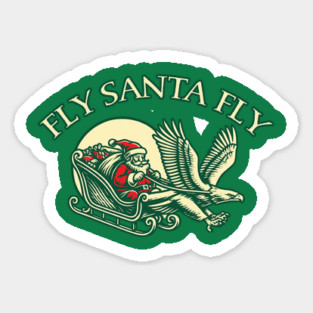 Fly-Santa-Fly Magnet