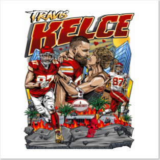 Travis Kelce & Taylor Posters and Art