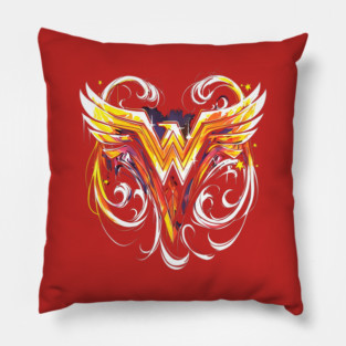 wonder woman logo Pillow