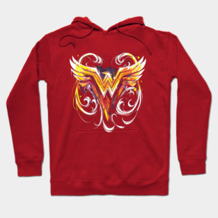 wonder woman logo Hoodie