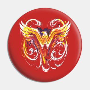 wonder woman logo Pin