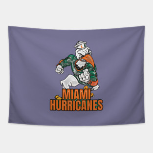 Miami Hurricanes Tapestry