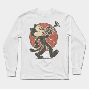 Felix Like Miles Davis Vintage Style Long Sleeve T-Shirt