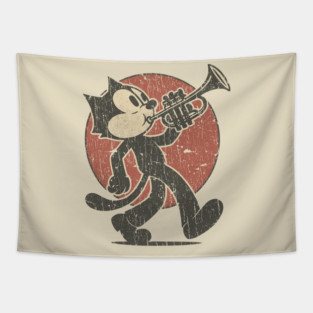 Felix Like Miles Davis Vintage Style Tapestry