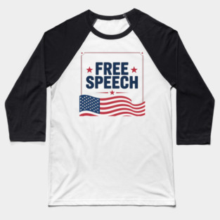 Free-Speech Baseball T-Shirt