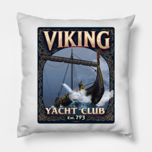 VIKING Yatch Club EST. 793 Pillow