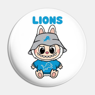 Labubu Football lions Pin