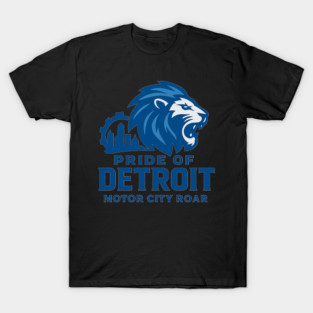 Pride of Detroit – Motor City Roar T-Shirt