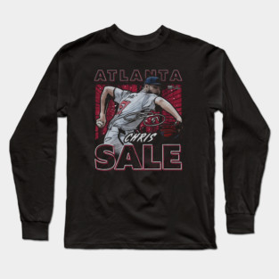 Chris-Sale Atlanta Gritty Long Sleeve T-Shirt