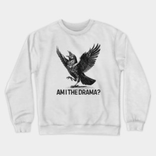 Cardi B Raven Am I The Drama M5961 Crewneck Sweatshirt