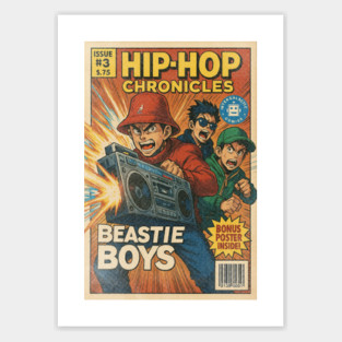 hip hop beastie boys Sticker