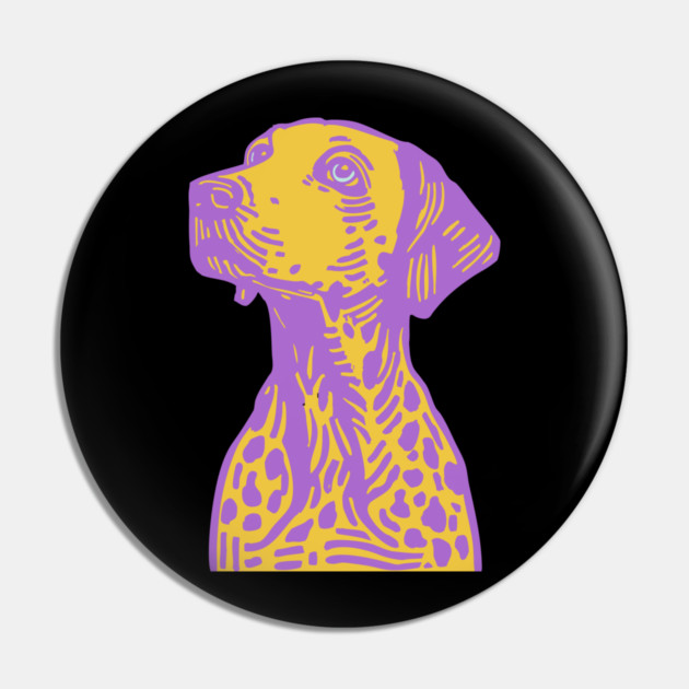 Funky Pop Art Dalmatian for Colorful Dorm Room Decor Pin by TuncGK