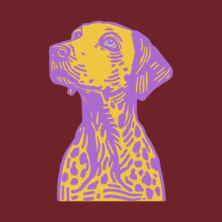 Funky Pop Art Dalmatian for Colorful Dorm Room Decor T-Shirt