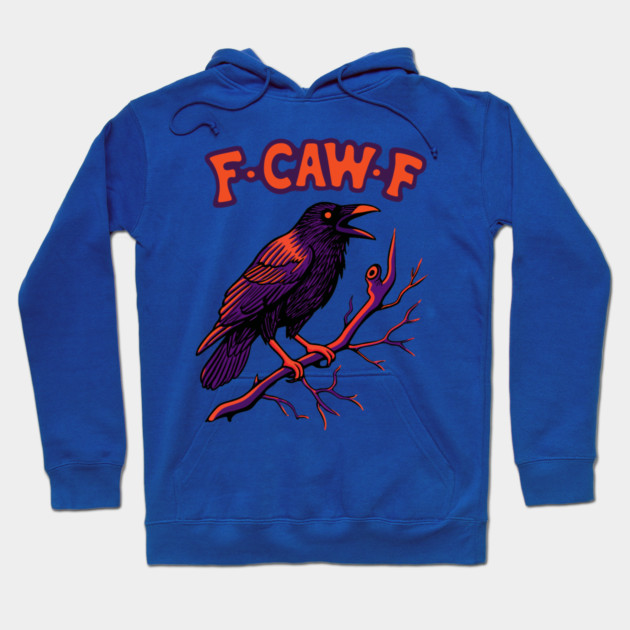 F CAW F Crow Hoodie by The WYLD Tribe