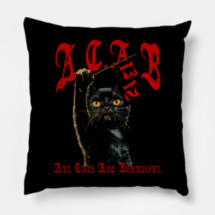 A.C.A.B 1312 - ALL CATS ARE BEAUTIFUL Pillow
