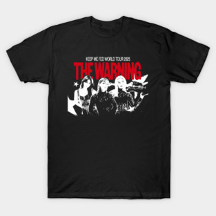 New The Warning band 2025 tour T-Shirt