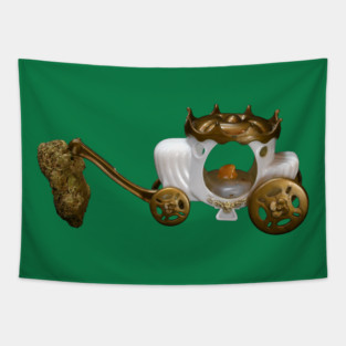Carriage - Weed Design Tapestry