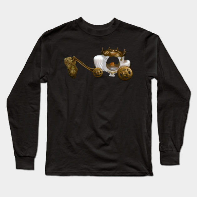 Carriage - Weed Design Long Sleeve T-Shirt by MrGreenGenes420