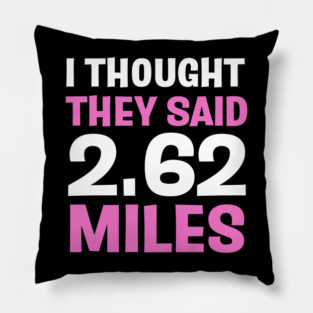 FUNNY-RUNNING Pillow
