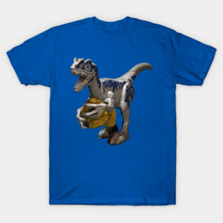 Dinosaur with Weed - Weed Design T-Shirt