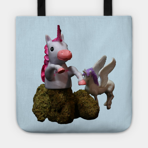 Unicorny - Weed Design Tote by MrGreenGenes420